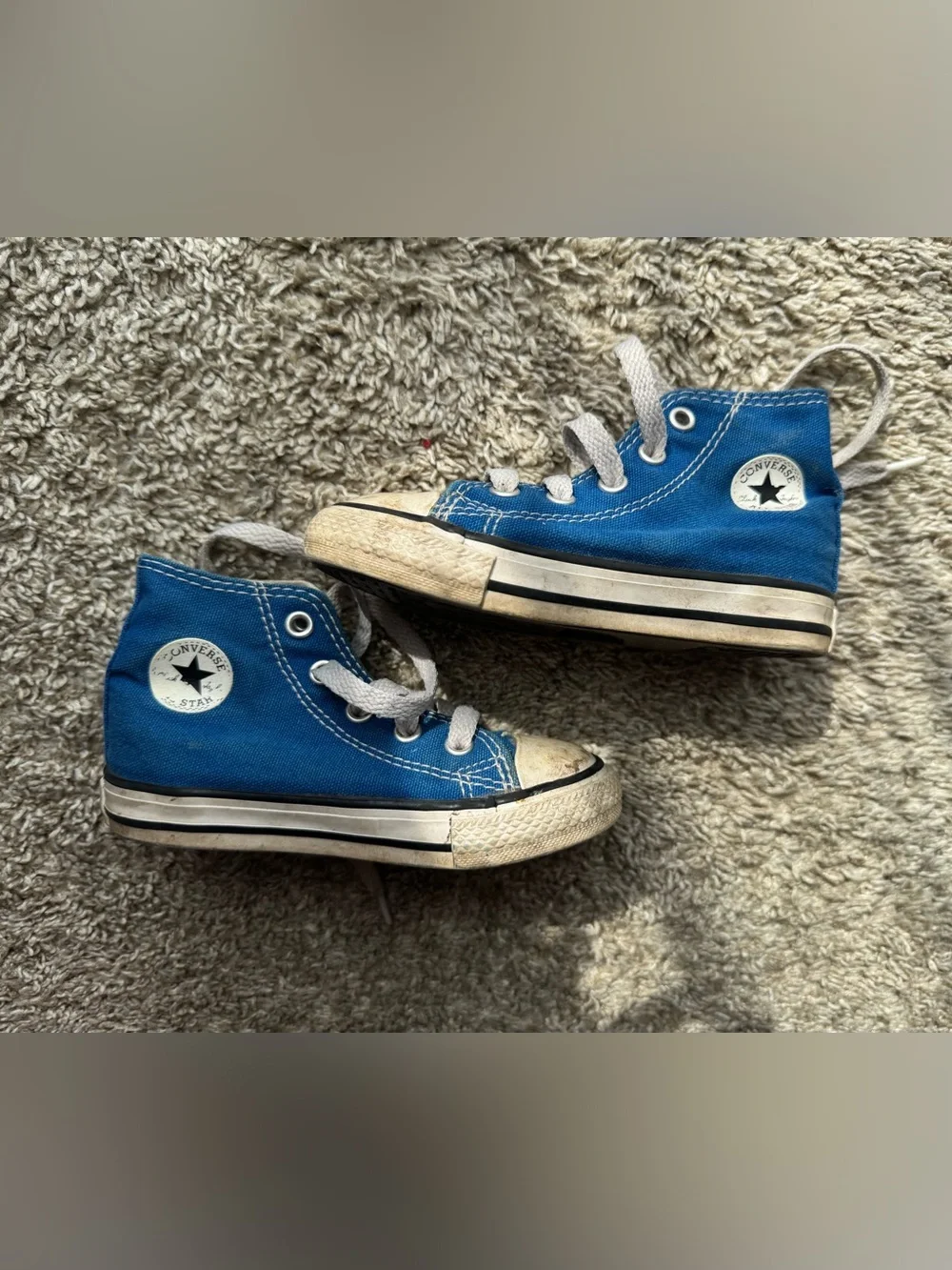 Converse Chuck Taylor All Star Toddler Size 7 Blue High Top Sneakers Shoes